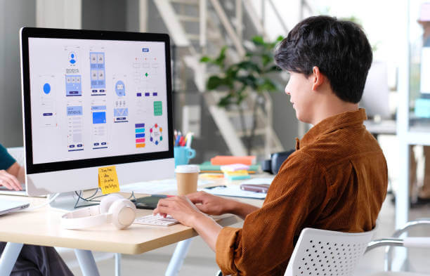 What is user interface design? visual