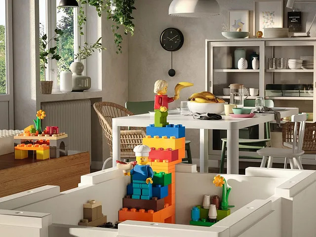 Ikea x LEGO visual