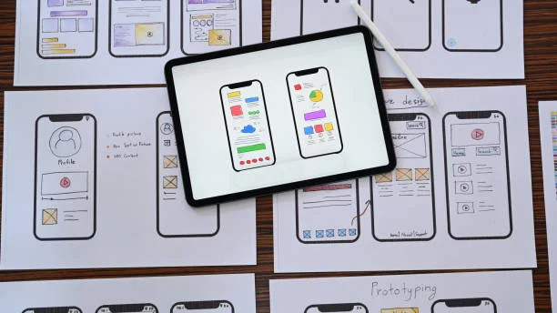 Wireframing and Prototyping visual