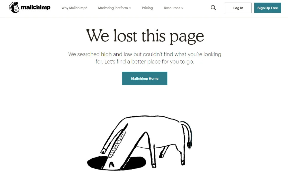 Mailchimp visual