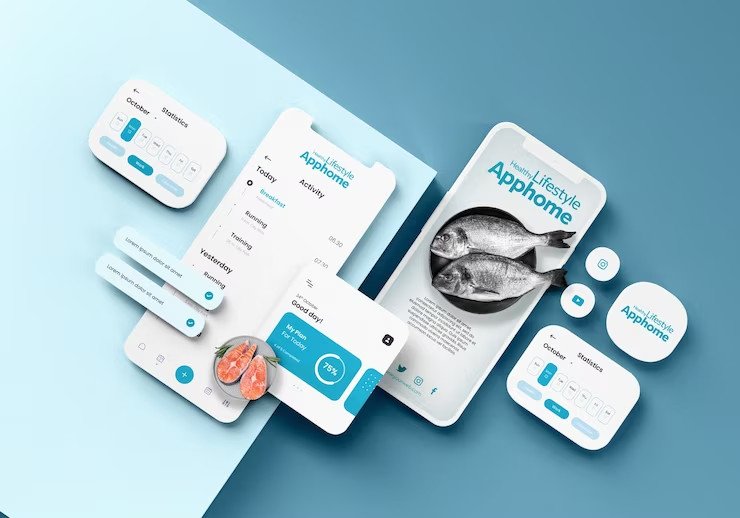 top view nutritional counter