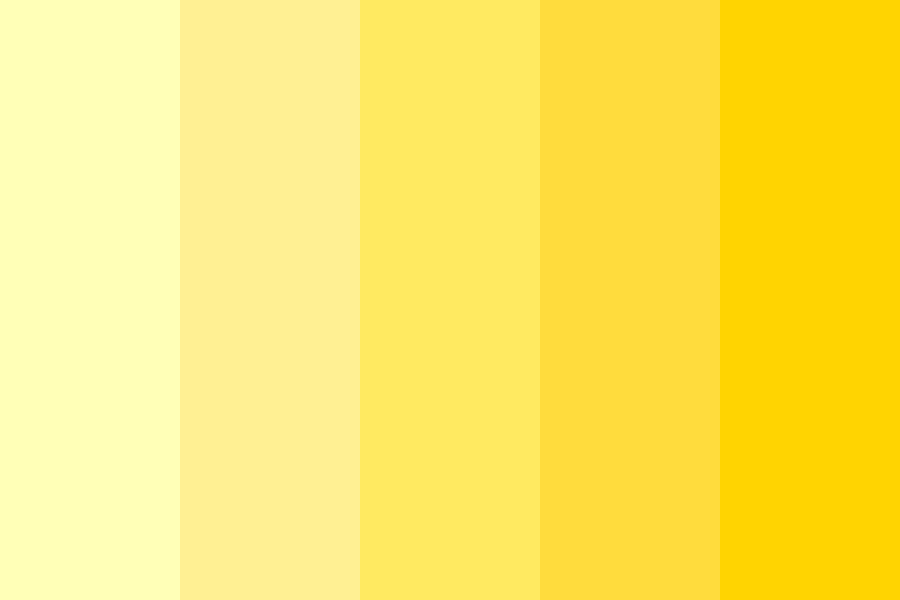 3- Yellow: Optimism, Caution and Attention visual