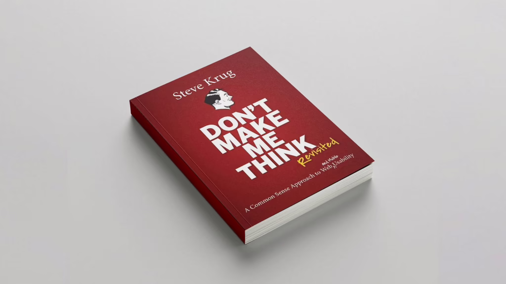 Don't Make Me Think by Steve Krug visual